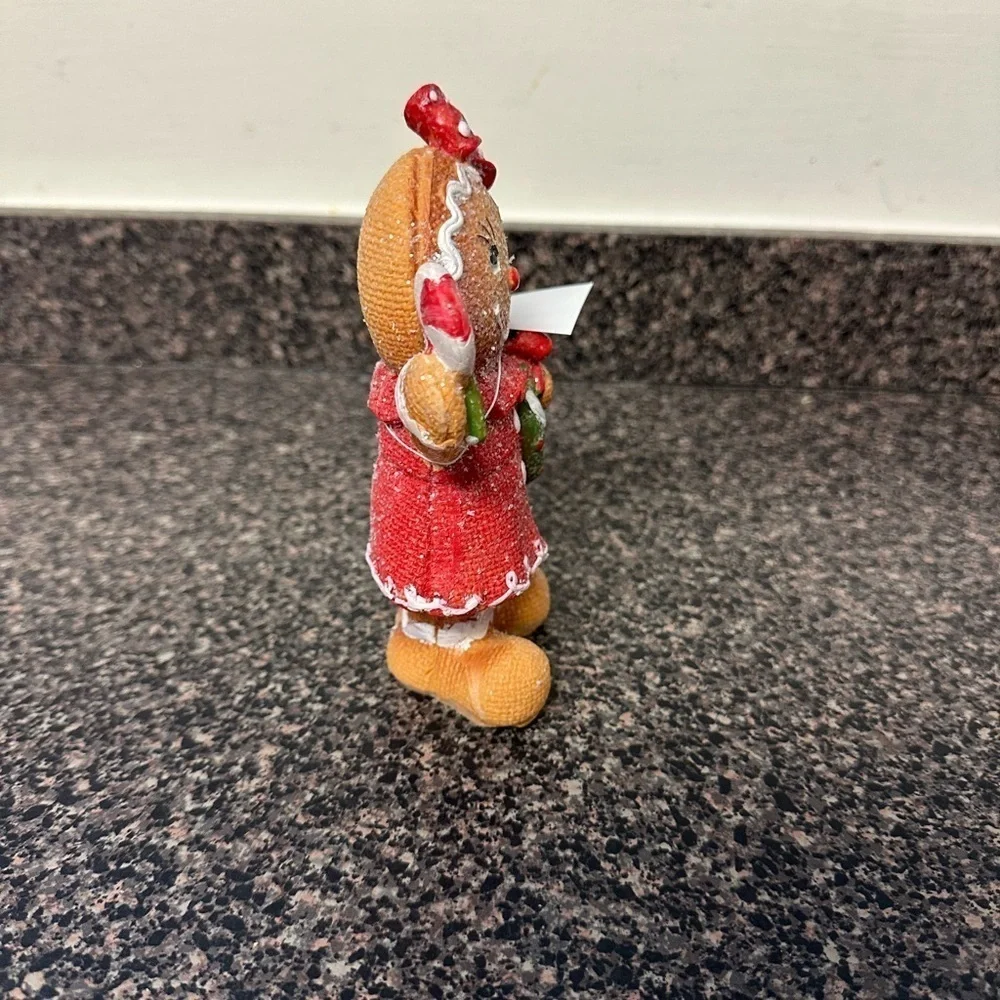 Gingerbread Christmas Girl Decor